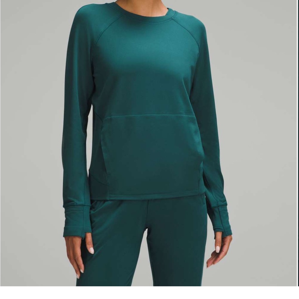 Storm Teal It’s Rulu Run Classic Fit Crew w/Fleece
